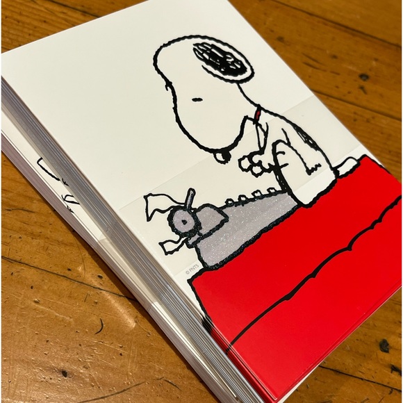 Snoopy Peanuts Graphique de France Note Cards NIB - Picture 3 of 7